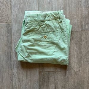 Polo by Ralph Lauren Green Flat Front Shorts